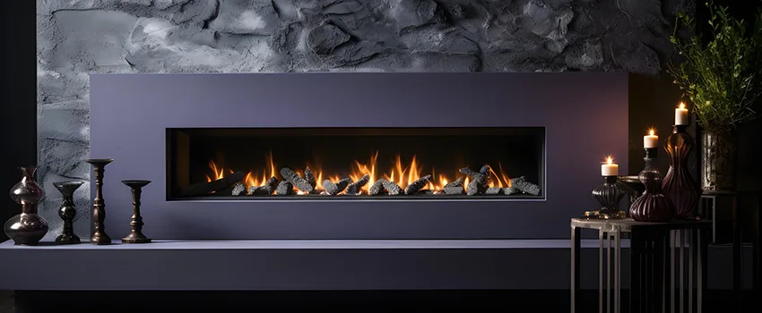 Ember Bed for Ventless Gas Fireplace in New York, NY