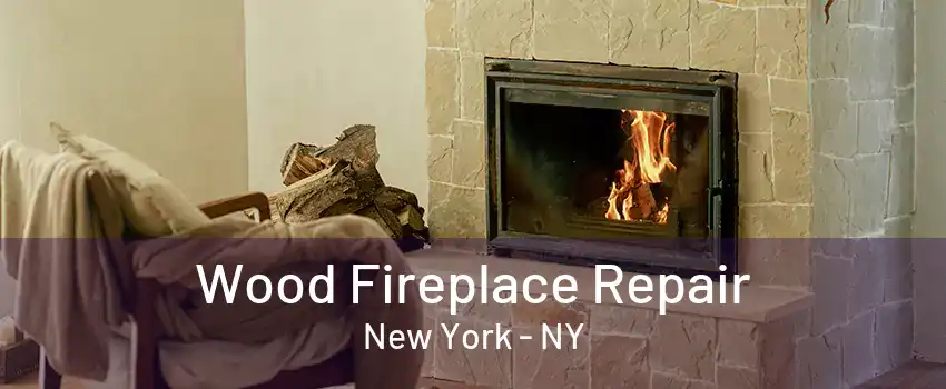 Wood Fireplace Repair New York - NY